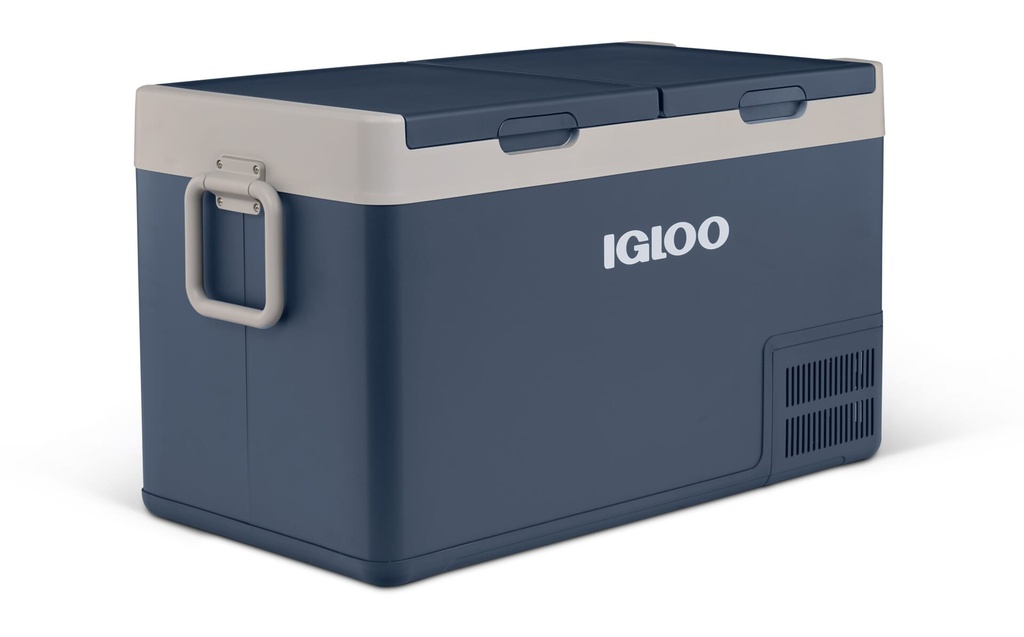 [00050632] IGLOO - IGLOO COMPRESSOR FRIDGE 80 DUAL ZONE - RGD BLU.MIST.RGD BLU.MIST Image 