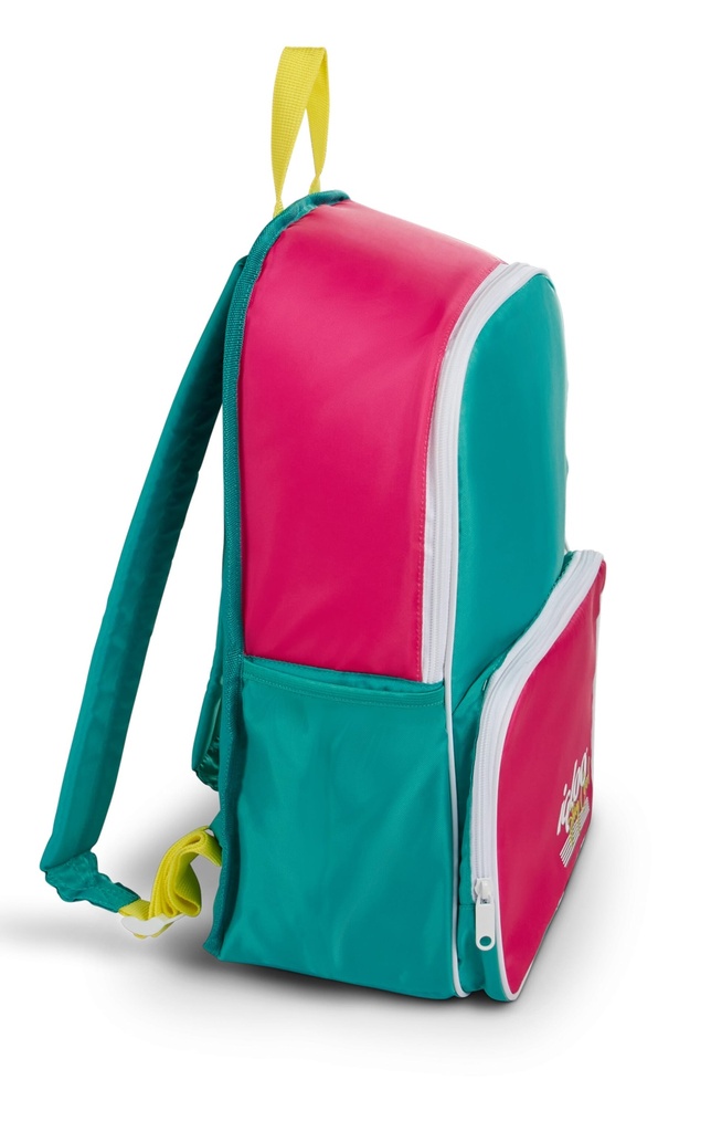 [00065483] IGLOO - Retro Backpack Cooler - Dark Jade /
Bold Magenta /
Livewire Yellow Image 