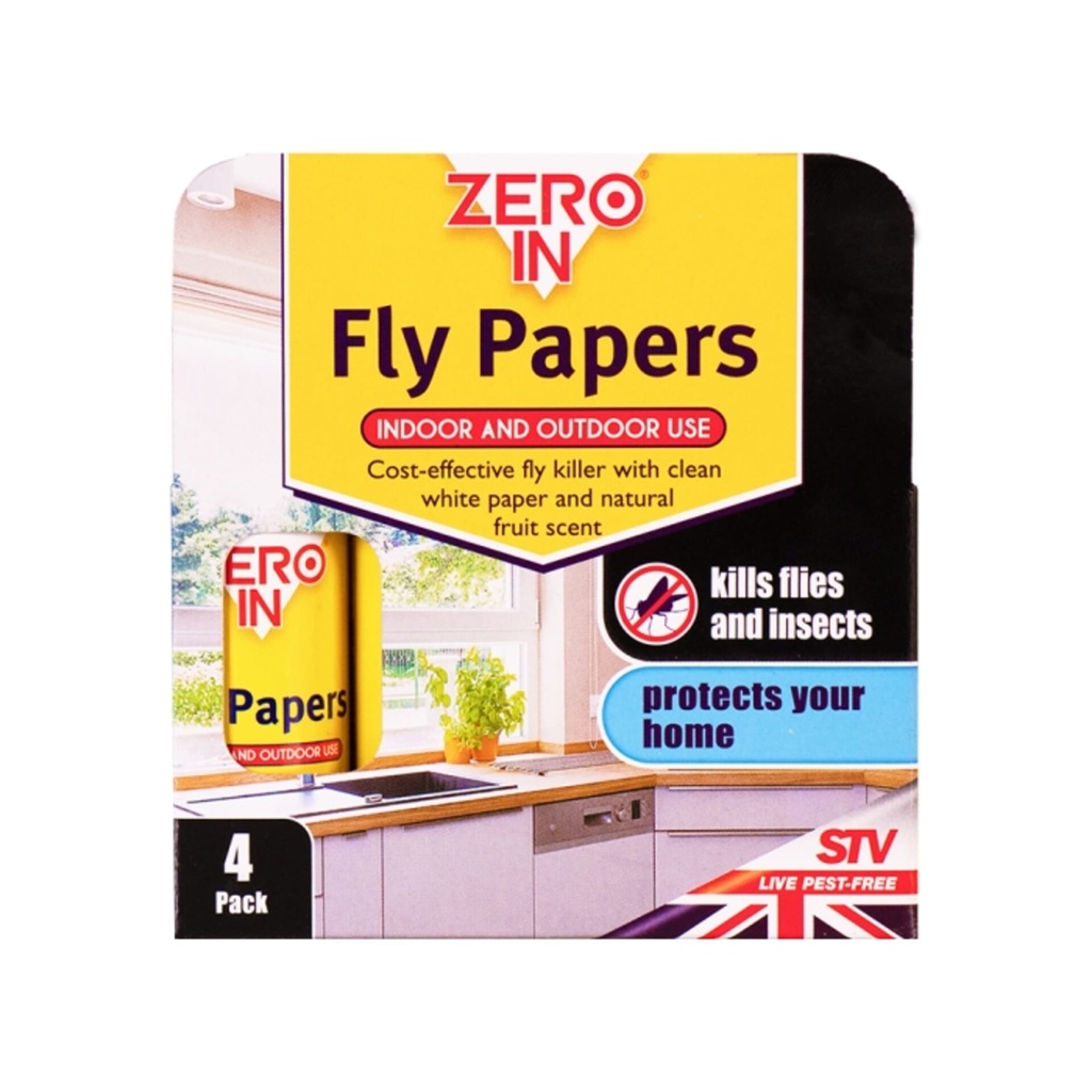 [ZER015] STV Fly Papers - 4-Pack Image 