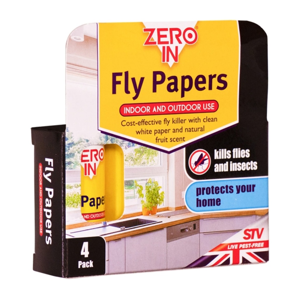 [ZER015] STV Fly Papers - 4-Pack Image 