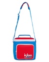 [00063083] IGLOO - Retro Square Lunch Bag - Red Star  Image 