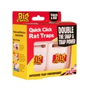 [STV150] STV  Quick Click Rat Trap - Twinpack Image 