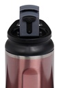 [00071071] IGLOO-16 Oz Stainless Steel Flip ‘n’ Sip Tumbler - Flamingo Image 