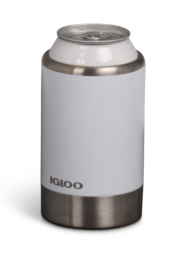 [00071103] IGLOO-12 Oz Stainless Coolmate Gloss - White  Image 