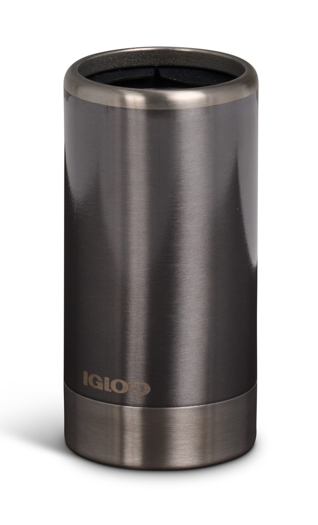 [00071109] IGLOO-12 Oz Stainless Coolmate Slim Gloss - Carbonite  Image 