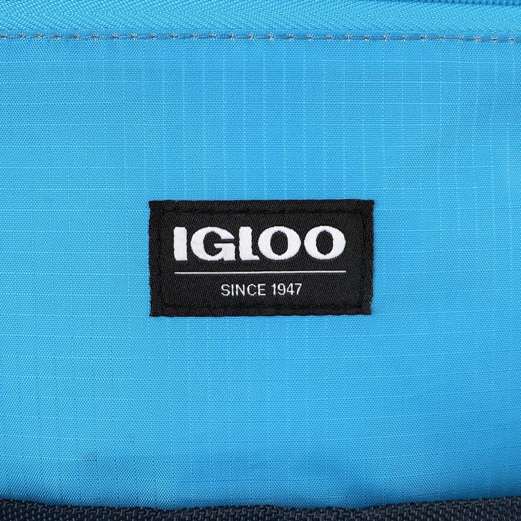 [00066216] IGLOO-32 Can Roller Bag  Cooler - BLUE Image 