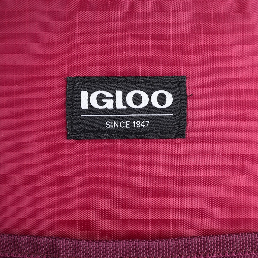 [00066412] IGLOO-32 Can Roller Bag Cooler - SCOOTER.ZINFANDEL Image 