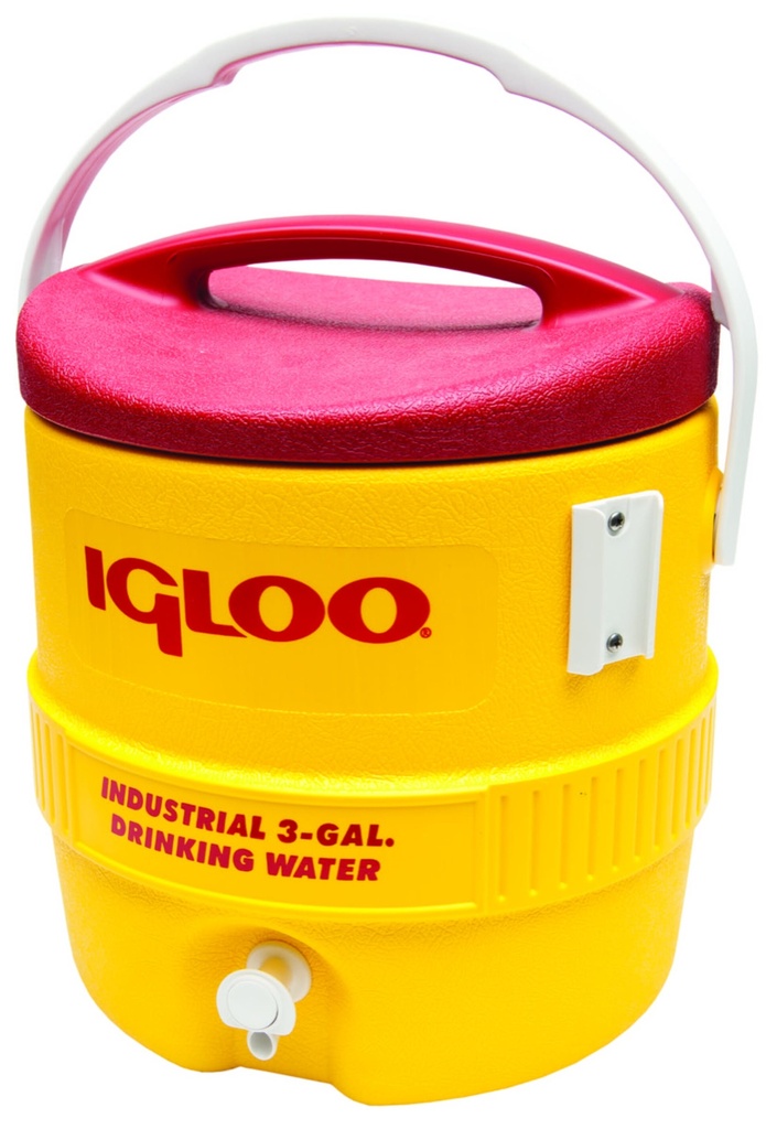 [00000431] IGLOO-400 Series 3 Gallon - Yellow.White.Red.White  Image 