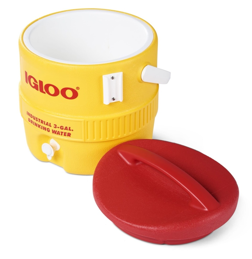 [00000431] IGLOO-400 Series 3 Gallon - Yellow.White.Red.White  Image 