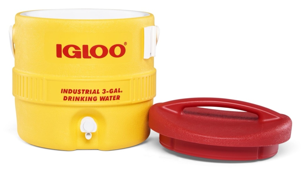 [00000431] IGLOO-400 Series 3 Gallon - Yellow.White.Red.White  Image 