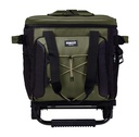 [00066322] IGLOO-Eco-Friendly 40 -can Camping Collapsible Roller Cooler - Olive Image 