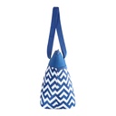 [00066258] IGLOO-Essential Tote Opp Print Basics - Blue  Image 