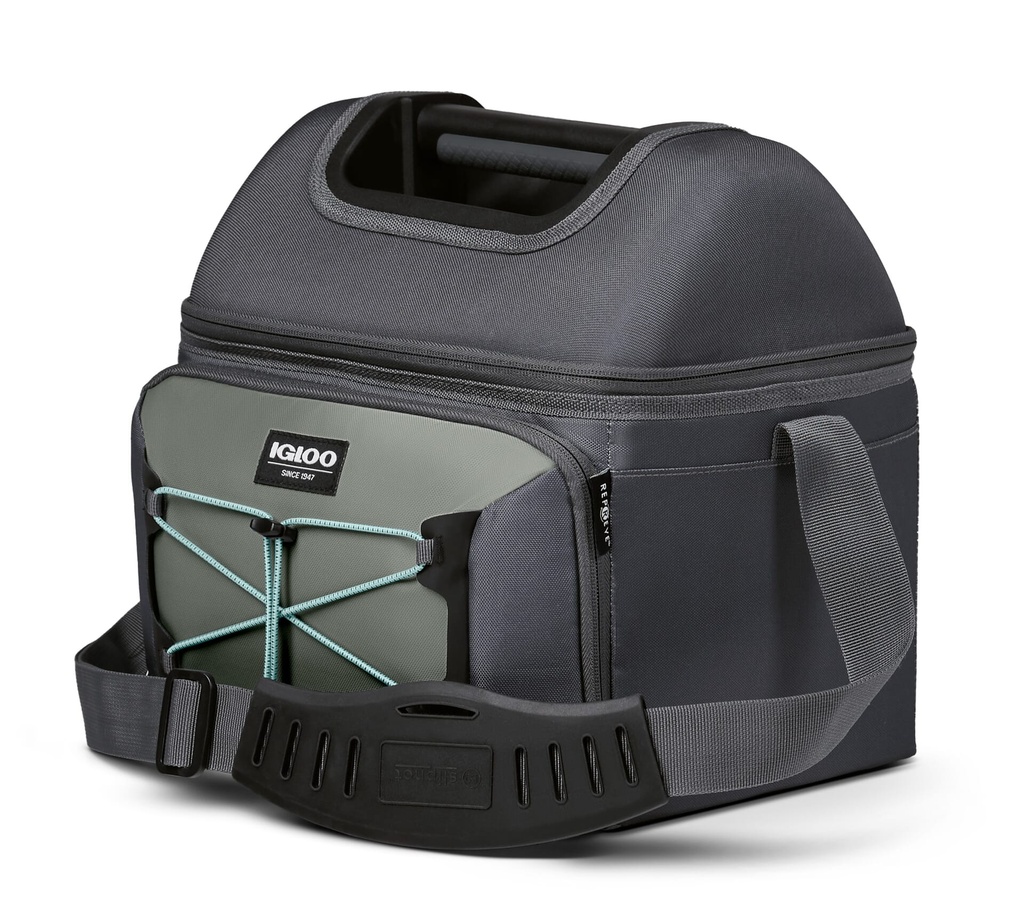 [00066296] IGLOO-Hardtop Gripper 22 Maxcold Voyager Cooler Bag - Grey  Image 