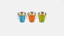 [STV430] STV  Citronella Candle Bucket - Beach Party - Assorted Colours Image 