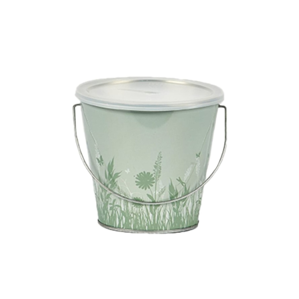 [ZER465] STV  Citronella Candle Bucket - Close to home - Assorted Colours Image 