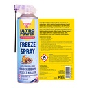 [ZER569] STV  Freeze Spray Knockdown Insect Killer - 500ml Dual Action Aerosol Image 