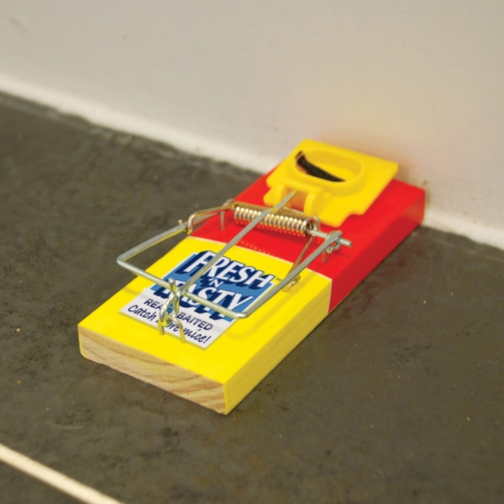 [STV197] STV  Fresh Baited Mouse Trap - Twinpack Image 