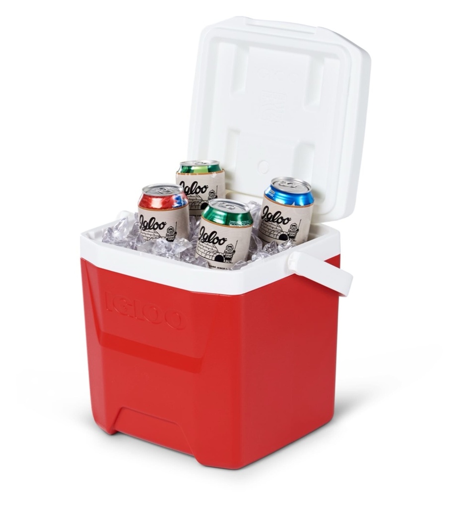 [00032475] IGLOO-Laguna 12 Cooler Box - Red Star Image 