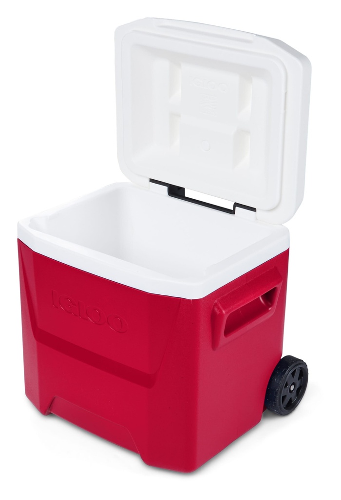 [00034656] IGLOO-Laguna 16QT Cool Box with Wheels - Red Star  Image 