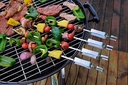 [BO22031] SABORR Saborr Stainless Steel Barbeque Skewers Image 