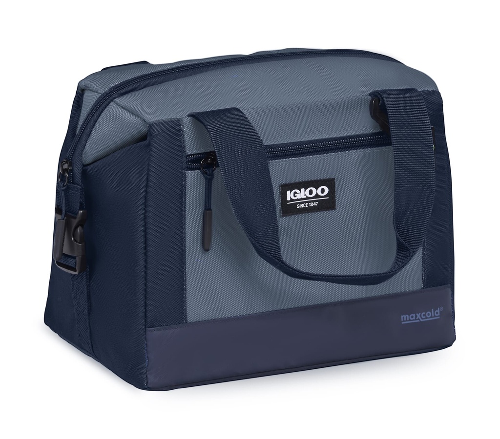 [00066150] IGLOO-MaxCold Evergreen Snapdown 12-Can Cooler Bag - Blue  Image 