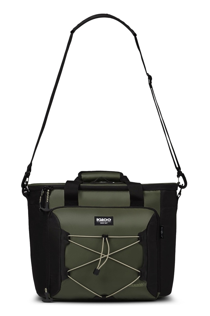 [00066306] IGLOO-MaxCold Voyager 28-Can Tote - Olive  Image 