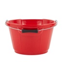 [B4/GP/R] Red Gorilla - Plas - Gorilla Plas 10L Feed Bucket Red Image 