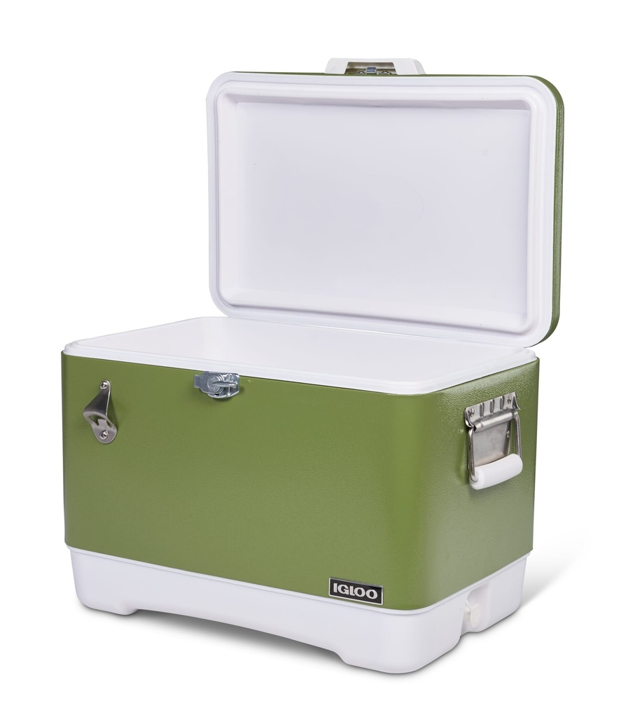 [00049341] IGLOO-Legacy 54 Qt Cooler Box - Avocado Image 