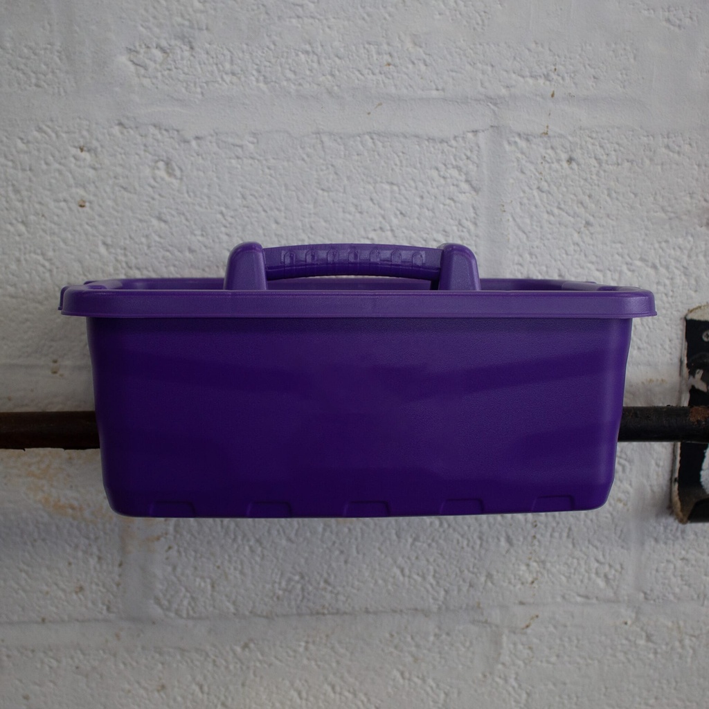 [CDY/P] Red Gorilla - Plastic Tote Tray - Tidee Tray Purple Image 