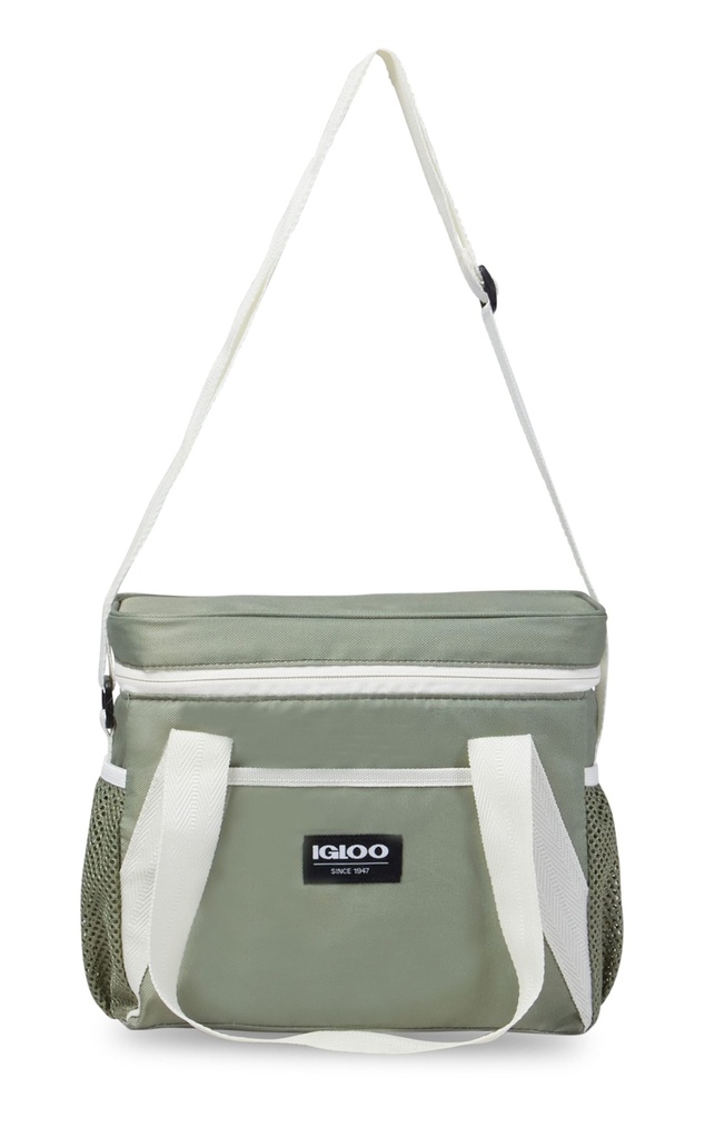 [00066432] IGLOO-Lunch+ Cube Cooler Bag - Oil Green Image 