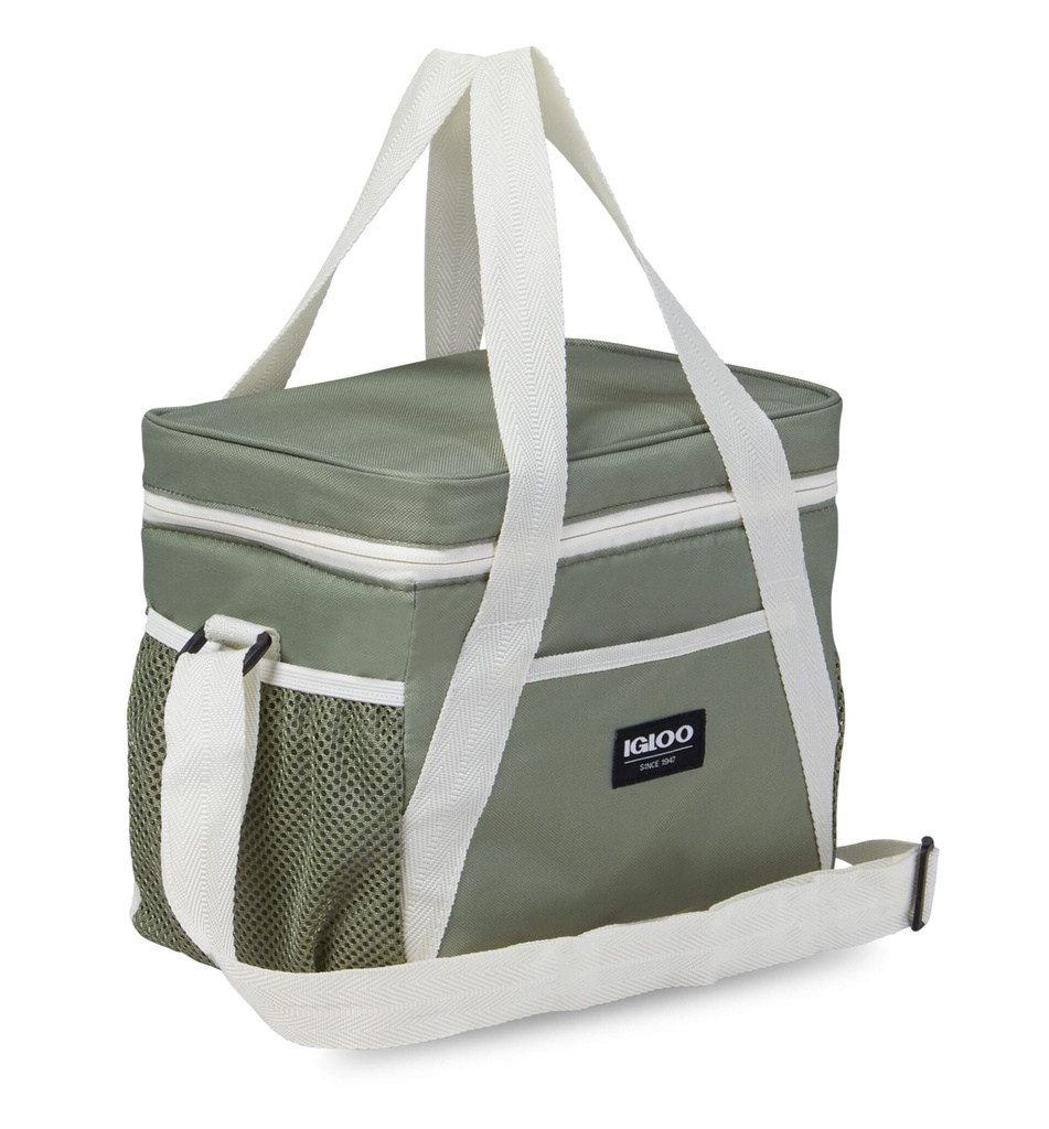 [00066432] IGLOO-Lunch+ Cube Cooler Bag - Oil Green Image 