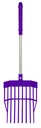 [TD400/P] Red Gorilla - Tidee Children's Bedding Fork - Children's Bedding Fork PURPLE Image 