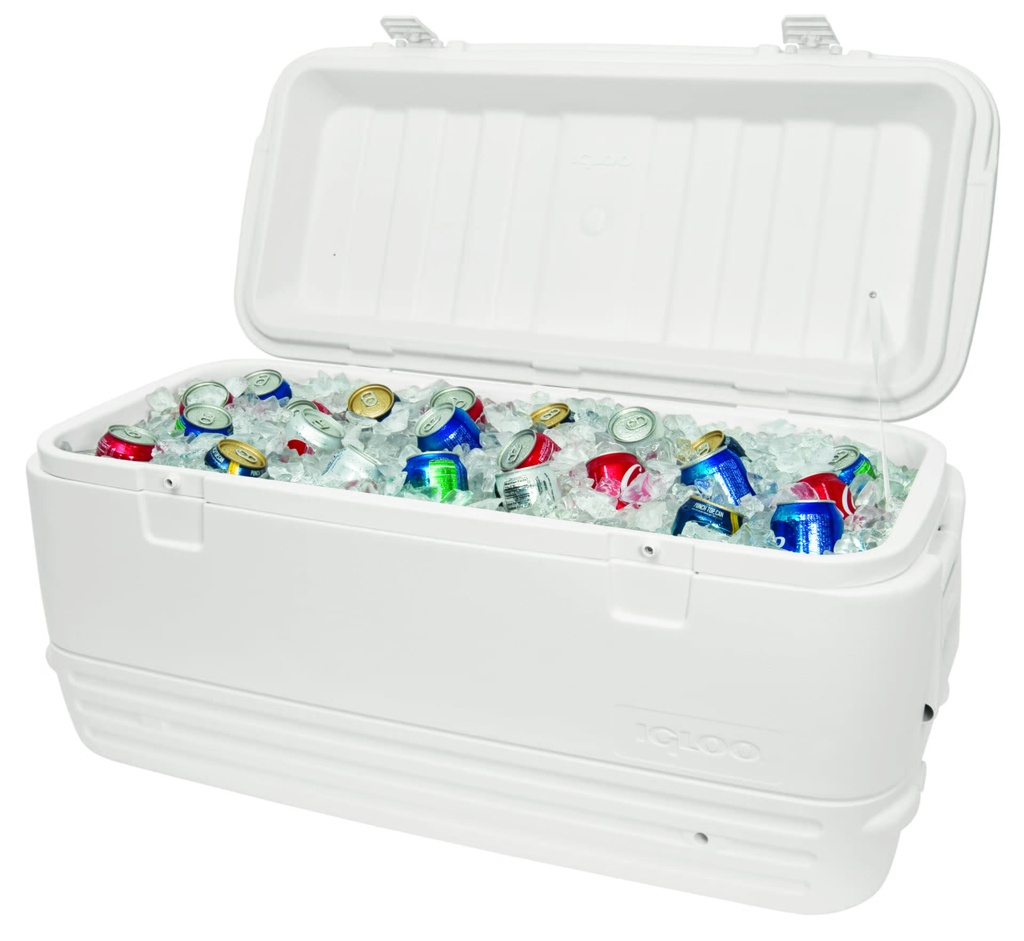 [00044577] IGLOO-Polar 120 Qt Cooler Box  - White Image 