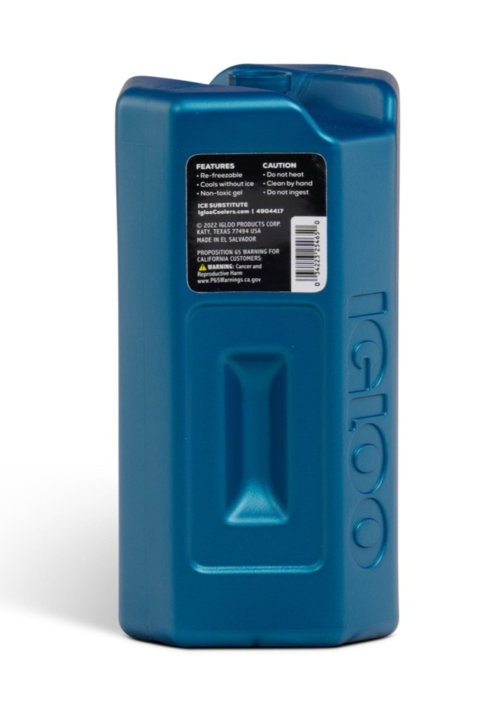 [00025465] IGLOO-Performance Mini Ice Brick 2.25 Pounds - Blue  Image 