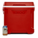 [00050346] IGLOO-Profile II 30 Cooler Box - Red Star  Image 