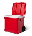 [00034681] IGLOO-Profile II 60 Roller Cooler Box - Red Star  Image 