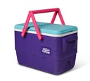 [00032792] IGLOO-Retro Jade 25 Qt Lunch Picnic Basket Cooler - Purple  Image 