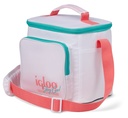 [00060932] IGLOO-Retro Square Cooler Lunch Bag - White  Image 