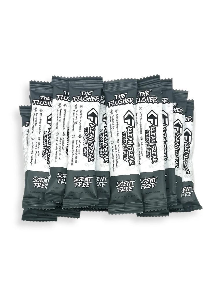 [FHSF10] KLEAN FREAK - The Flusher - 100 Pack Scent Free Image 