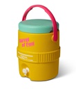 [00031416] IGLOO-Retro Barrel of Fun 2 Gallon Water Jug - Yellow Image 