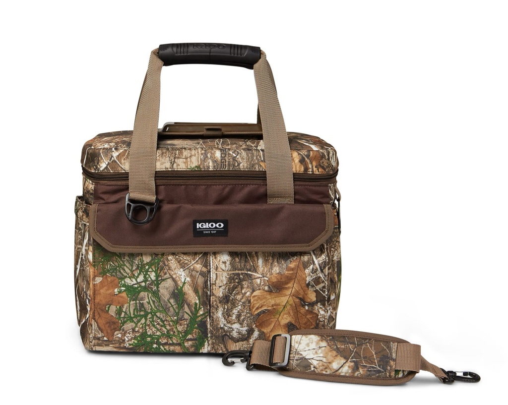 [00064640] IGLOO-Square 30 Cooler Bag -Realtree  - Brown, Realtree Image 