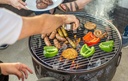 [58116] La Hacienda - Wildfire Firepit | With Cooking Grill Image 