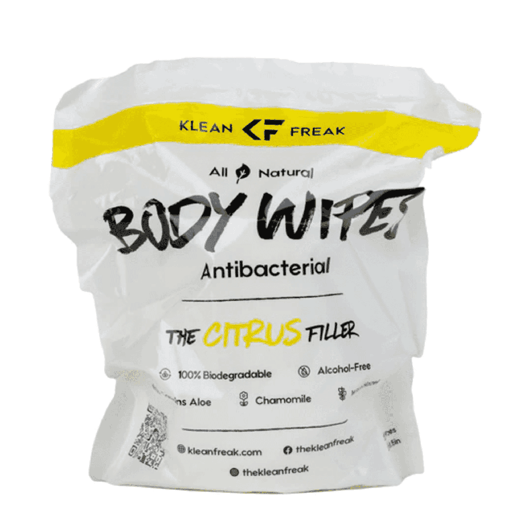 [TFCT02] Klean Freak - Body Wipes - The Filler - Citrus Image 