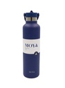 [DB03002A] Moya "Black Sea"  700ml Insulated Sustainable Water Bottle Navy Image 