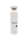 [DB03004A] Moya "Black Sea"  700ml Insulated Sustainable Water Bottle White Image 