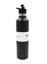 [DB04001A-S] Moya "Coral Reef" 1L Insulated Sustainable Water Bottle Black Spout Lid Image 