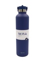 [DB04002A] Moya "Coral Reef" 1L Insulated Sustainable Water Bottle Navy Image 