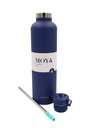 [DB04002A] Moya "Coral Reef" 1L Insulated Sustainable Water Bottle Navy Image 