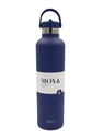 [DB04002A] Moya "Coral Reef" 1L Insulated Sustainable Water Bottle Navy Image 