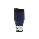 [HV134-BN-19] Moya "High Tide" 380ml Travel Coffee Mug Black/Navy Image 